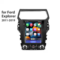 for Ford Explorer 2011-2019
- Phone
- Music
- Car Settings
- Maps
- Messages
- Podcasts
- Audiobooks
- Now Playing
- Calendar
- 31
- 23:28
- 682
- 14:47
- BT Connected
- MUTE
- MEDIA
- PA OFF
- MAX
- AC
- PASSENGER AIRBAG OFF
- OFF
- 40
- LAN
- PHAON
- METHA