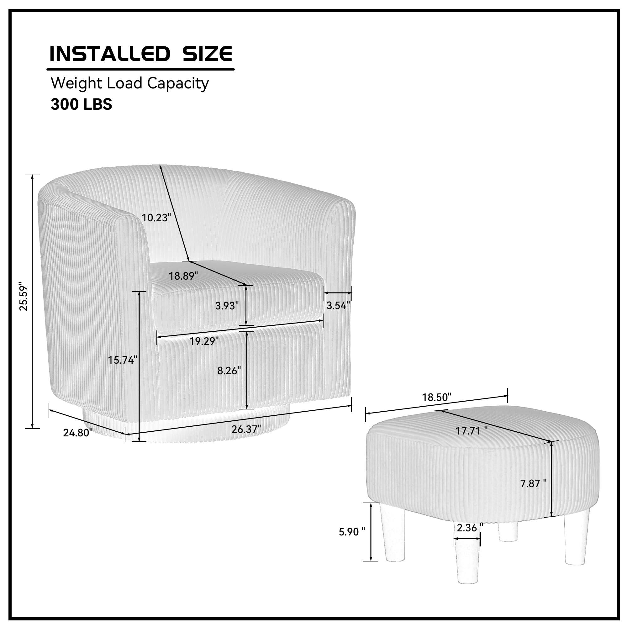 INSTALLED SIZE  
Weight Load Capacity  
300 LBS  

- 25.59"  
- 10.23"  
- 18.89"  
- 3.93"  
- 3.54"  
- 19.29"  
- 15.74"  
- 8.26"  
- 24.80"  
- 26.37"  
- 18.50"  
- 17.71"  
- 7.87"  
- 5.90"  
- 2.36"