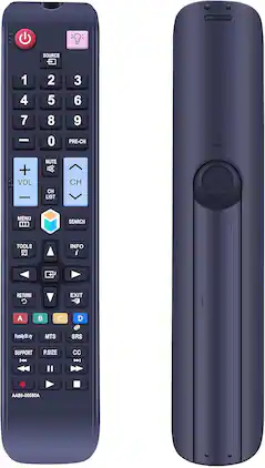 VINABTY - AA59-00580A Replace Remote Control Fits for Samsung TV UN65ES6550FXZA UN55ES6550FXZA UN65ES6550F - Black