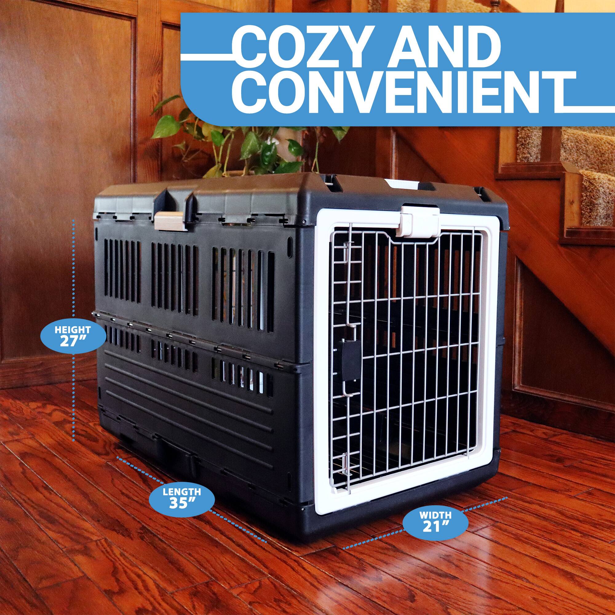 COZY AND CONVENIENT  
HEIGHT 27"  
LENGTH 35"  
WIDTH 21"