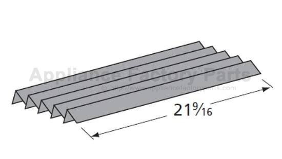 Music City Metals - MCM949534555 heat plate, porc stl, 21.5 x 2.3125; Web price history on PriceWatchPro