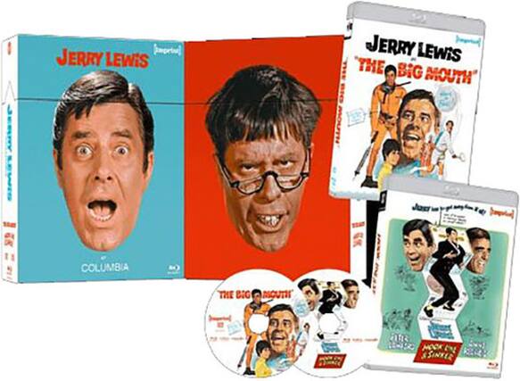 Front. Jerry Lewis at Columbia: The Big Mouth / Hook, Line & Sinker - BLU-RAY.