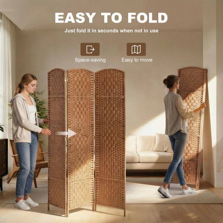 EASY TO FOLD  
Just fold it in seconds when not in use

Space-saving  
Easy to move