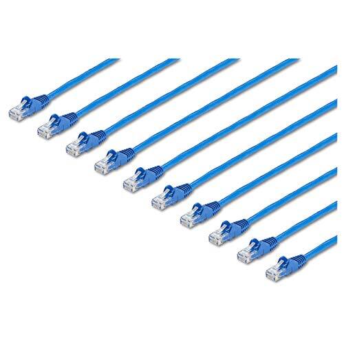 Front. Startech - 5 ft. CAT6 Ethernet Cable - 10-Pack.