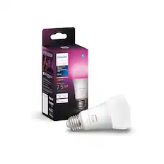 - - - T - - - - PHILIPS | hue | | a n caler - r aiame . calar LH - - - - - - - sW LED + 12 - W 75W 1 - Smn - 1100 works alexa with Battl - - Google Hom tre I - - I - f PHILIPS hue uhie und - - white PHILIPS 1100 and hue color
