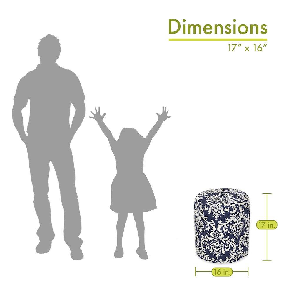 Dimensions: 17" x 16"