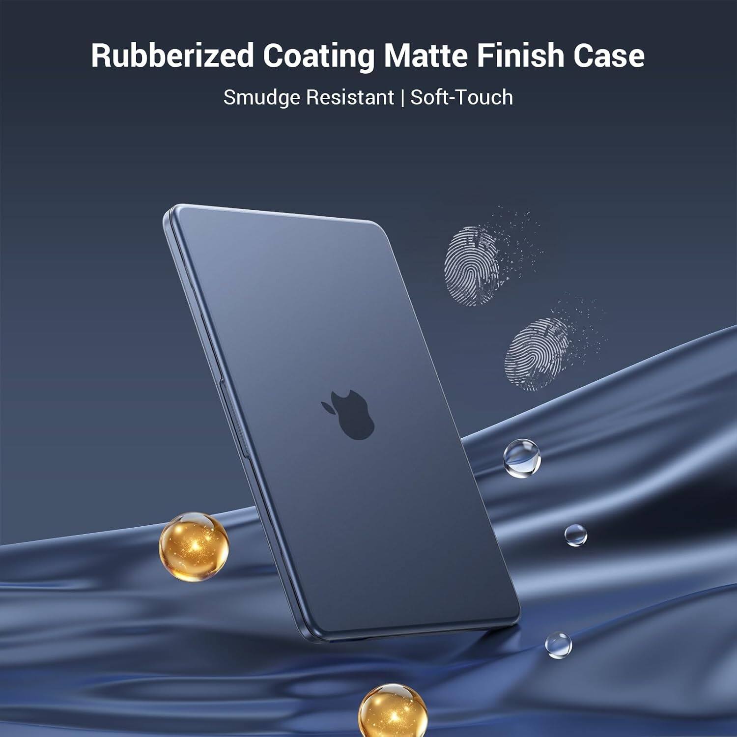 Rubberized Coating Matte Finish Case  
Smudge Resistant | Soft-Touch