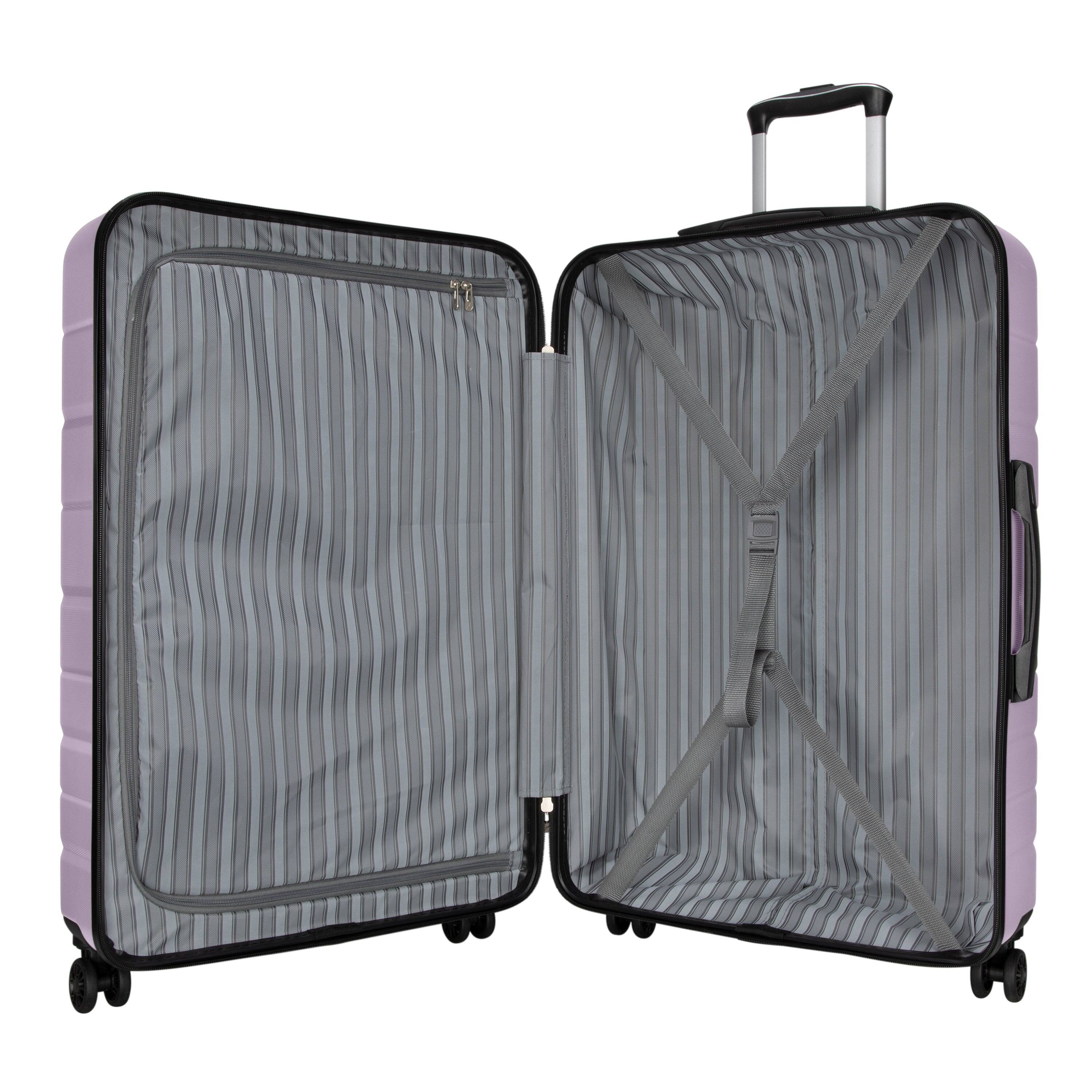 Left. Skyway - Epic 2.0 Hardside Large Check-In, Silver Lilac - Silver Lilac.