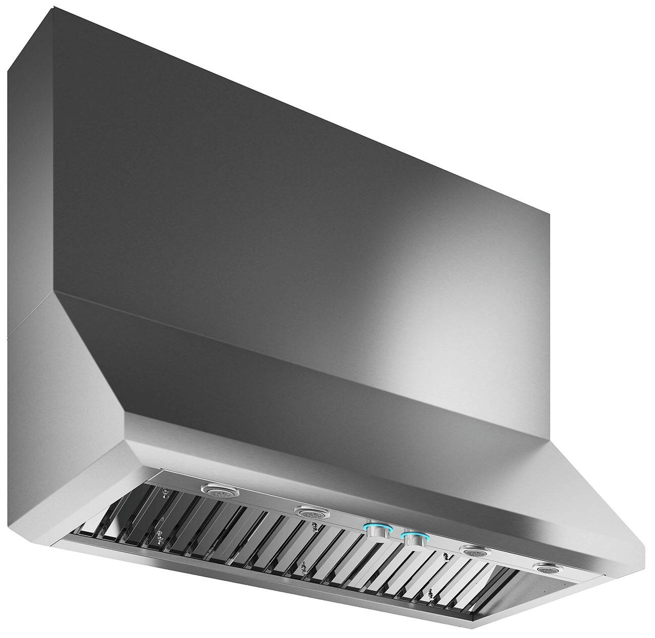 Front. Elica - Elica Capri 48 in. Outdoor Wall Range Hood - Stainless Steel.