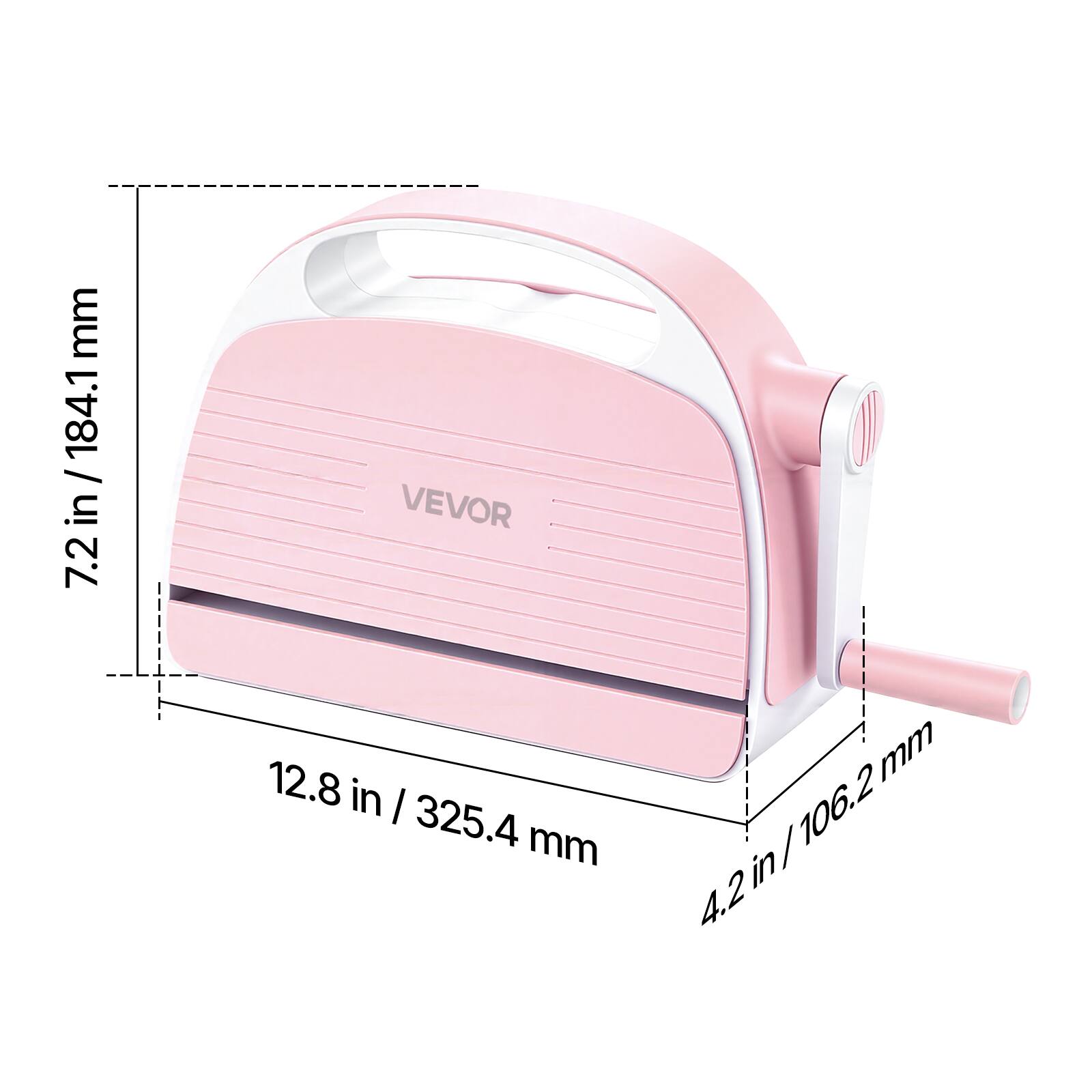 7.2 in / 184.1 mm  
12.8 in / 325.4 mm  
4.2 in / 106.2 mm