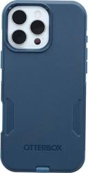 OtterBox - Commuter Series Hard Shell for MagSafe for Apple iPhone 16 Pro Max - Baby Blue Jeans - Front_Zoom