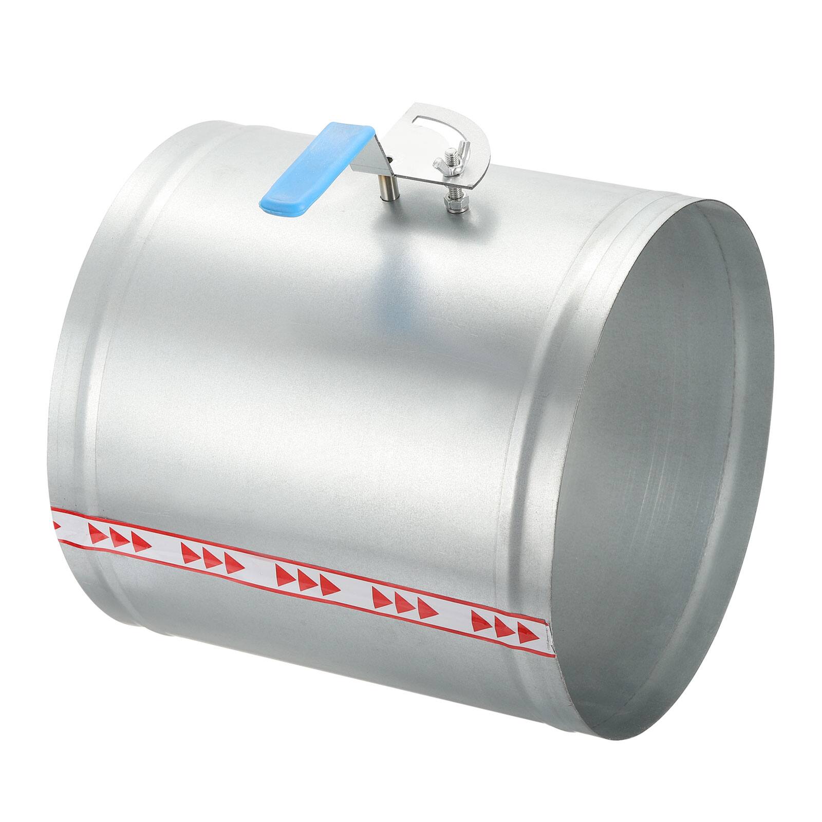 "Unique Bargains - 10"" HVAC Duct Damper Manual Volume Backdraft Damper Metal Adjustment Airflow Ducting Control Valve - Silver" price history on PriceWatchPro