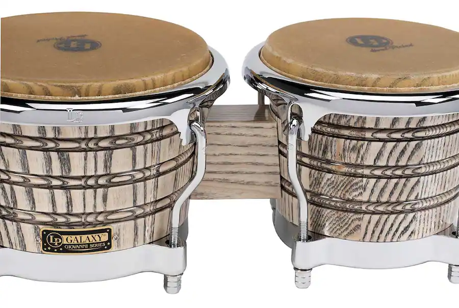 Bongo Shell Latin Percussion 7.25 and 8.625 Inch Bongo Drums North American Ash ...