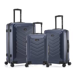 US Army - FOX 3-Piece Luggage Set 20”/24”/28” - NAVY BLUE