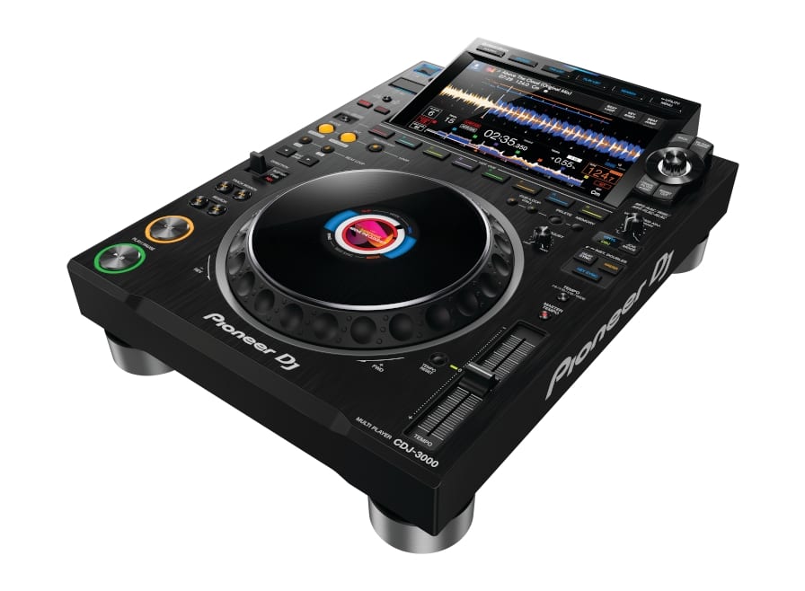 Pioneer DJ - Flagship Professional Multi-Player, 9″ HD Touchscreen, 96 kHz/32-Bit Audio, Cloud & Streaming Ready - Black