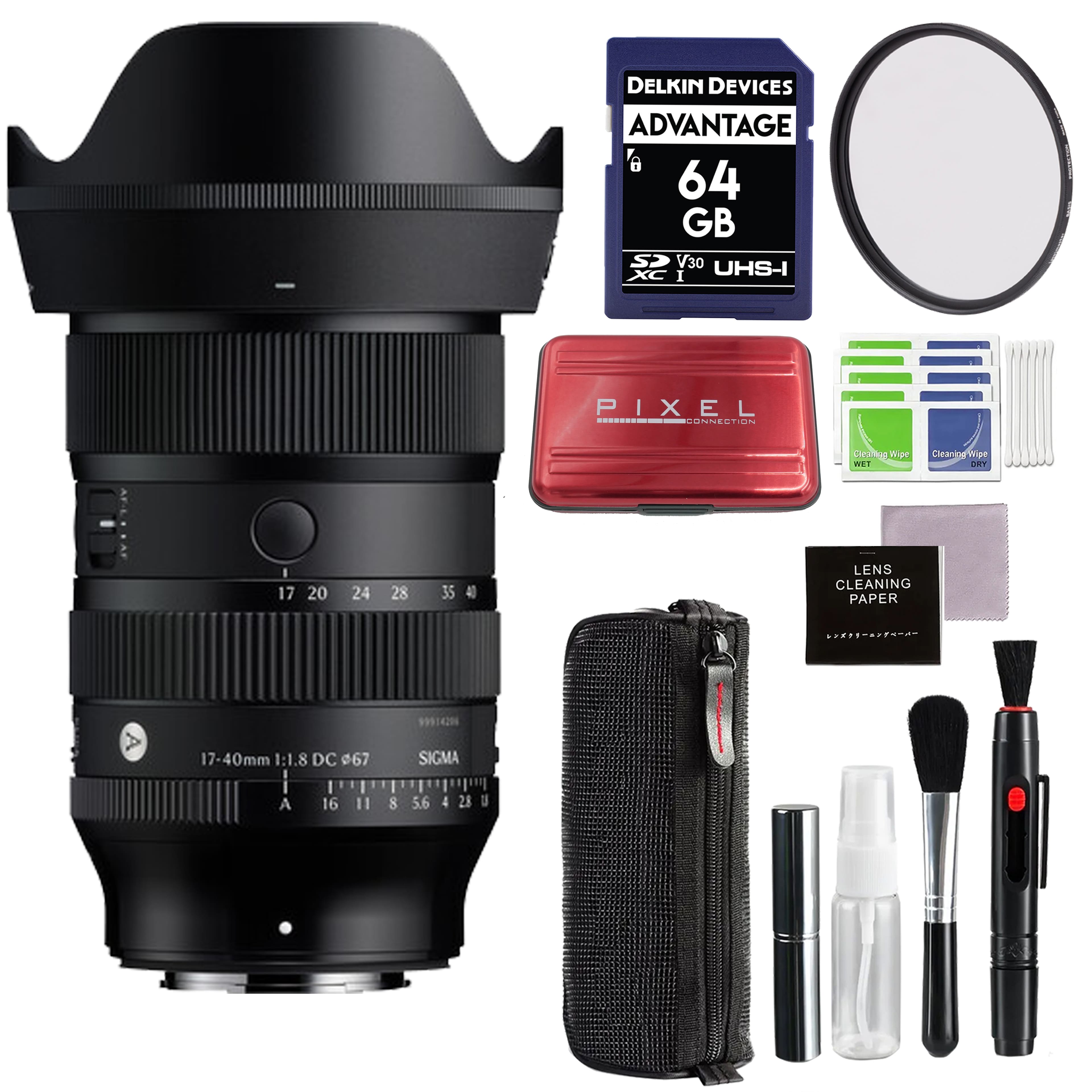 Sigma 17 40mm f/1.8 DC Art Lens for X Mount with Advanced