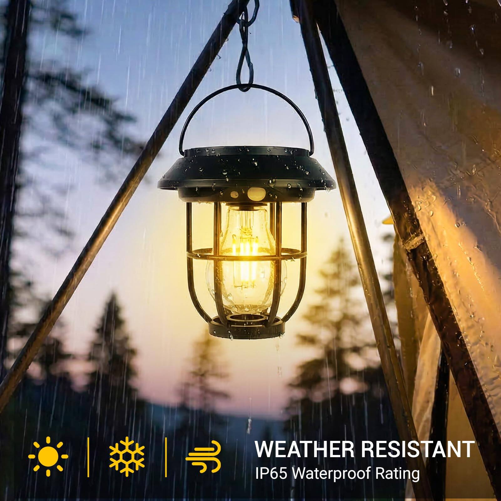 WEATHER RESISTANT  
IP65 Waterproof Rating