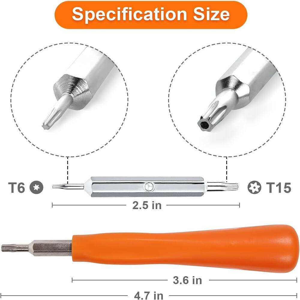 Specification Size

T6  
2.5 in

T15  
4.7 in

3.6 in