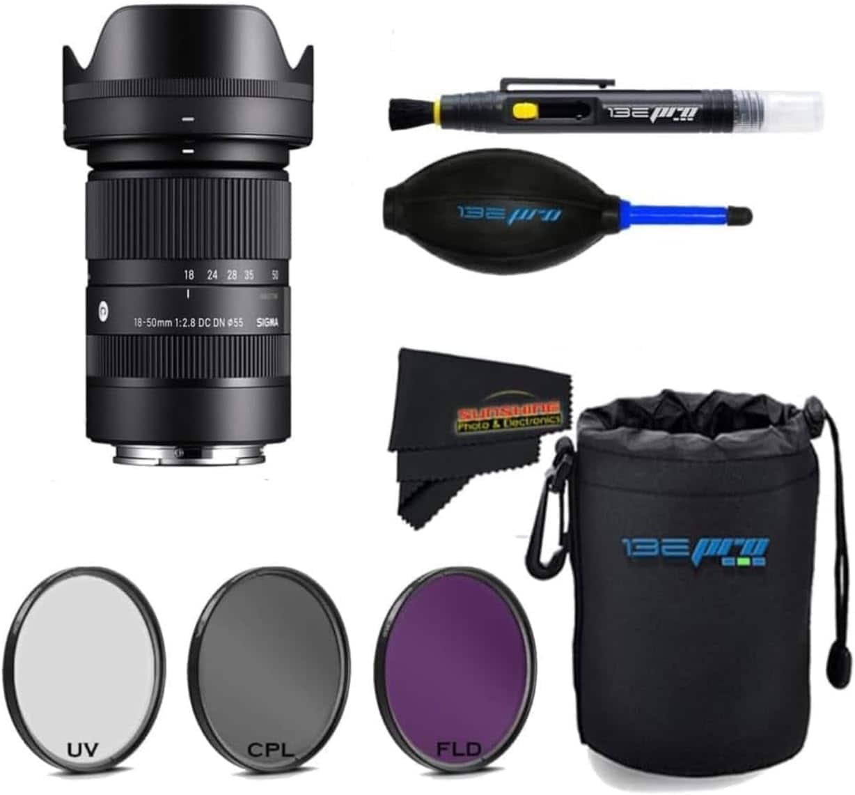 Sigma - 18-50mm f2.8 DC DN Contemporary Lens for Canon RF Bundle price history on PriceWatchPro
