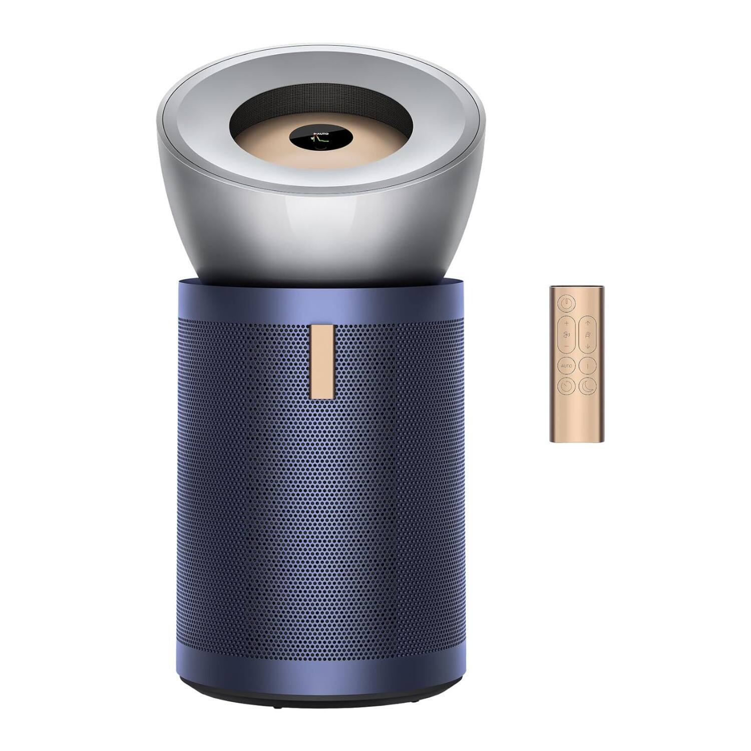 Front. Dyson - Dyson Purifier Big+Quiet Formaldehyde BP03 (Nickel/Prussian Blue, Refurbished).