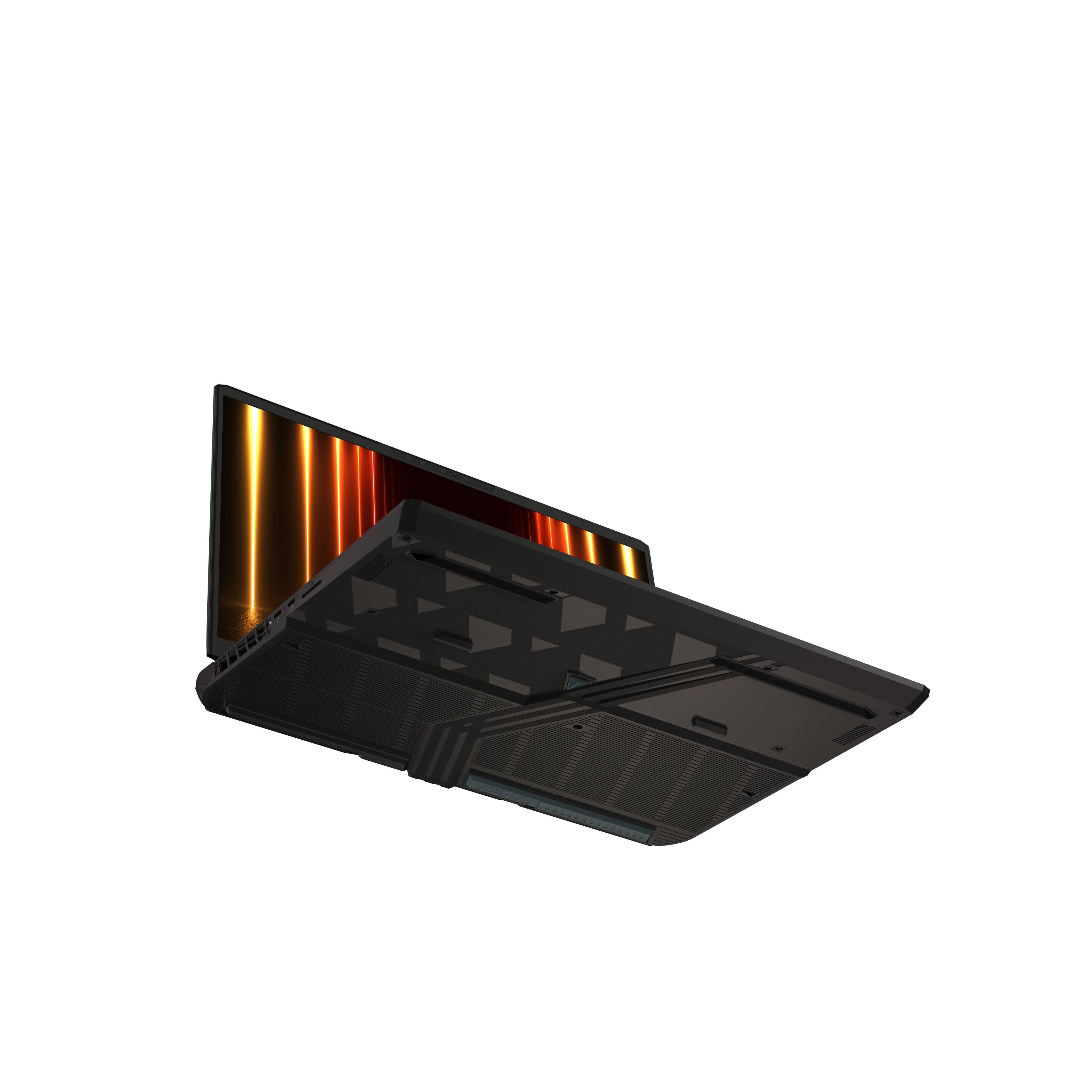 Alt View 4. MSI - 16" Gaming Laptop 2560 x 1600 (QHD+) - Intel Core Ultra 9 275HX with 32GB Memory - GeForce RTX 5070 Ti - 2 TB SSD - Cosmo Gray, Gray.