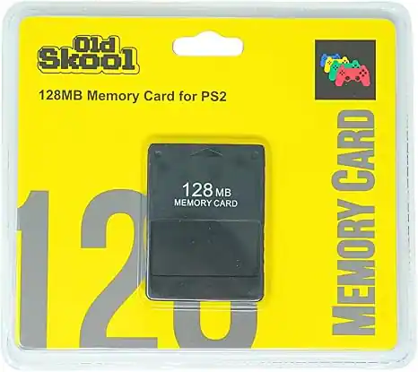 Old Skool 128MB Memory Card for PS2
128 MB MEMORY CARD