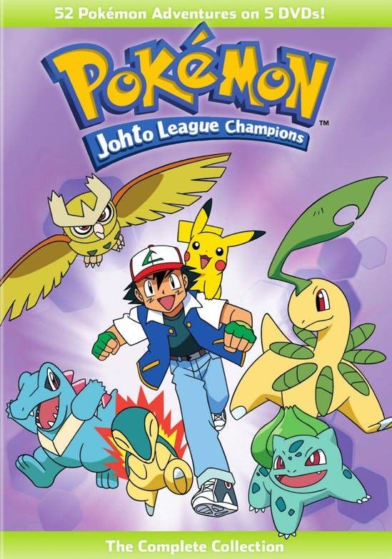 Front. Pokémon: Johto League Champions - The Complete Collection (Box Set) [DVD].