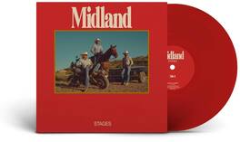 Midland - Stages (Transparent Red) - VINYL LP