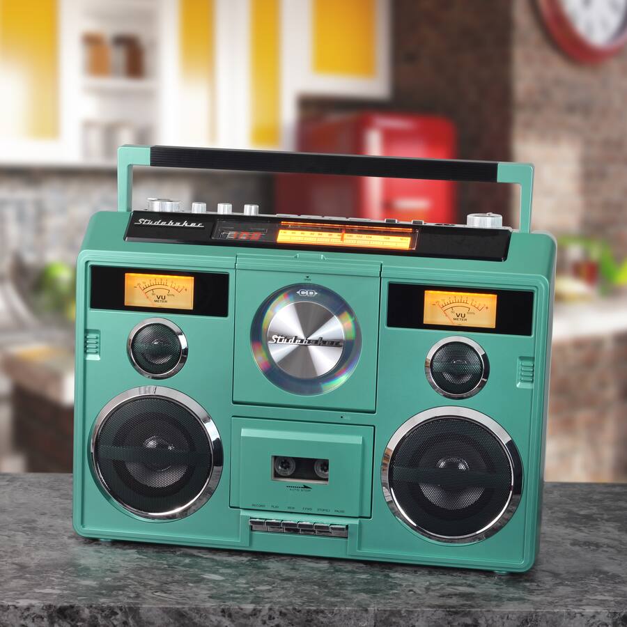 Cd Player CD6925 Portable Top-Loading Stereo CD Boombox With