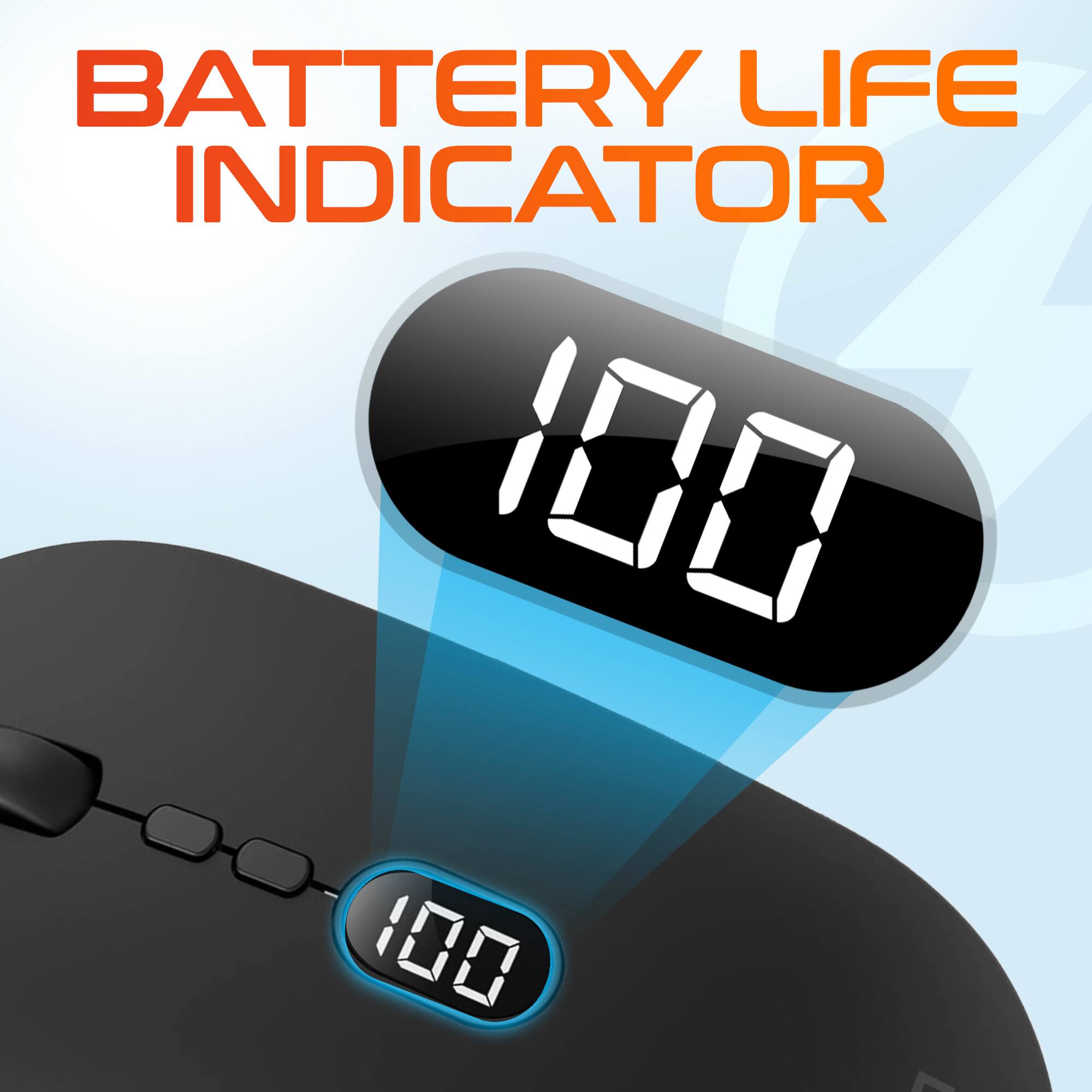BATTERY LIFE INDICATOR 100 100