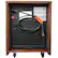 Left. Lifesmart - 6 Element Infrared Heater Wood Cabinet - Brown.