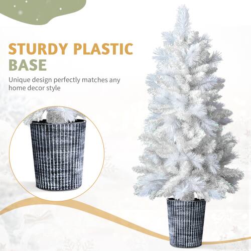 STURDY PLASTIC BASE  
Unique design perfectly matches any home decor style