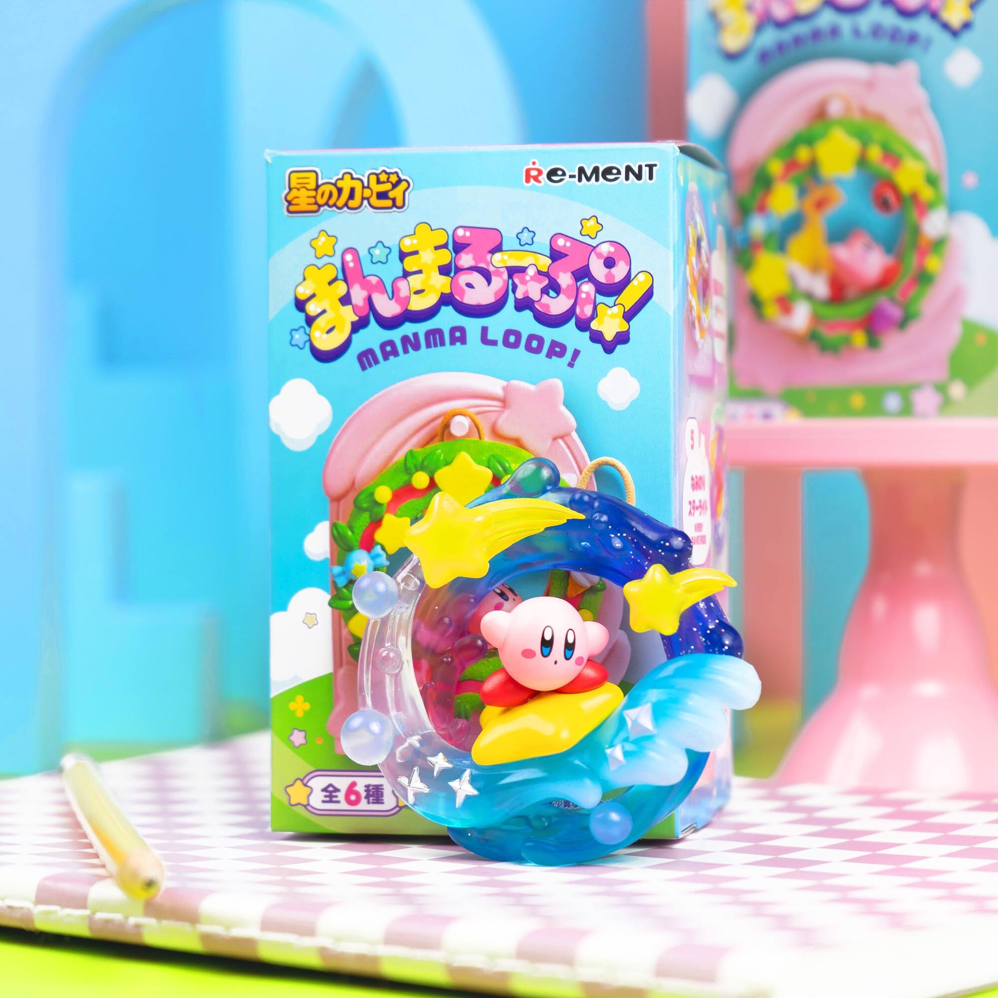 Hamee RE MENT Kirby Blind Box Diorama Mini Collectible Figure Terrarium ...