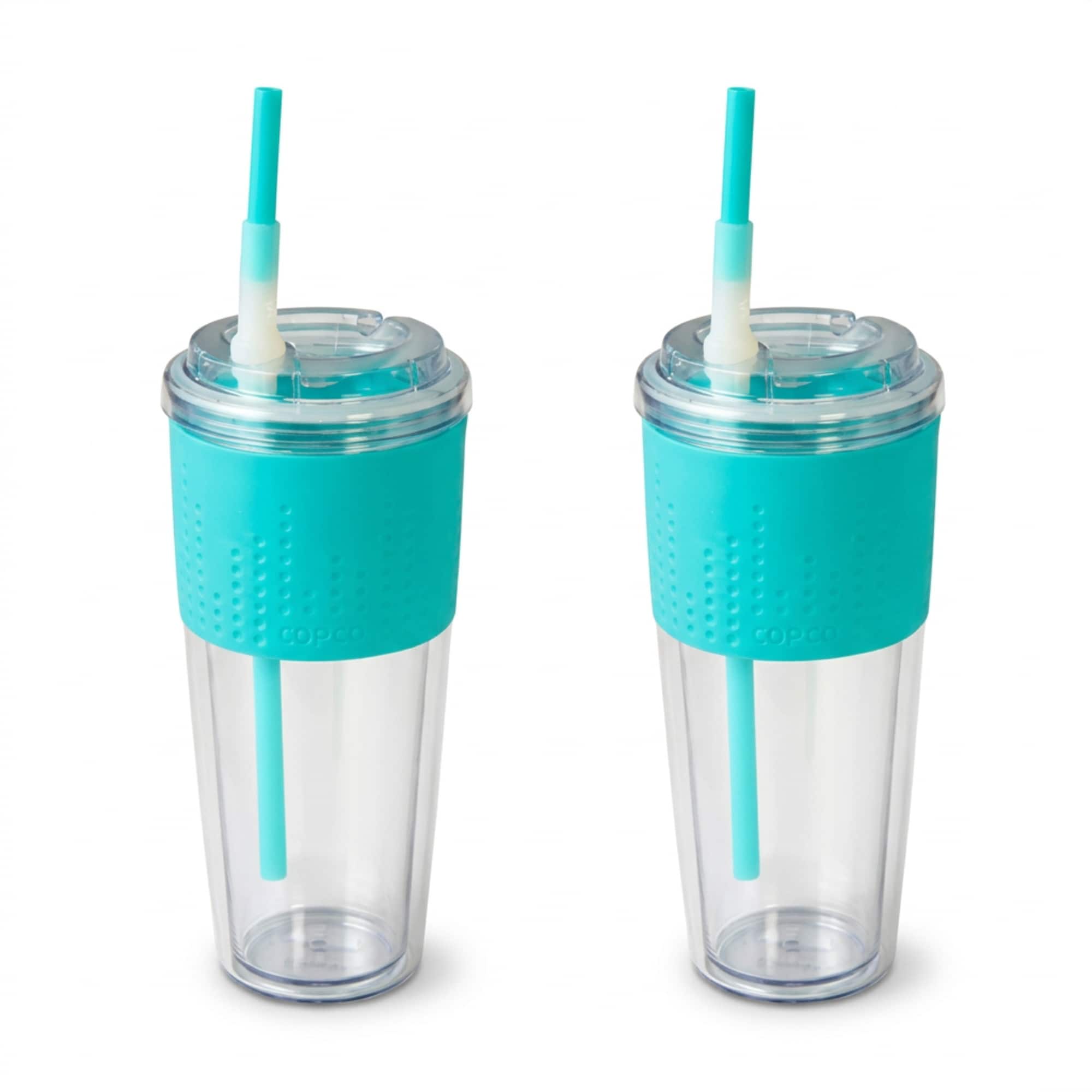 Copco - Double Wall Travel Mug, 20 oz Lock-n-Roll 2-Pack BPA-Free - Teal price history on PriceWatchPro