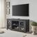 Alt View 1. Unbranded - Colton TV Stand for Most TVs up to 55" - Charcoal Gray.