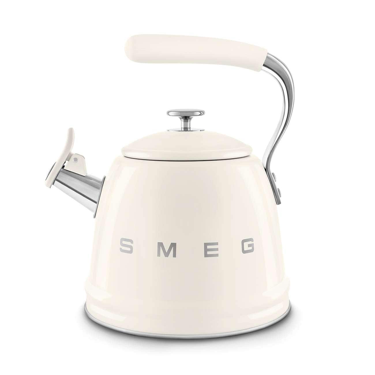 SMEG - CKLW2001 Whistling Kettle - Cream