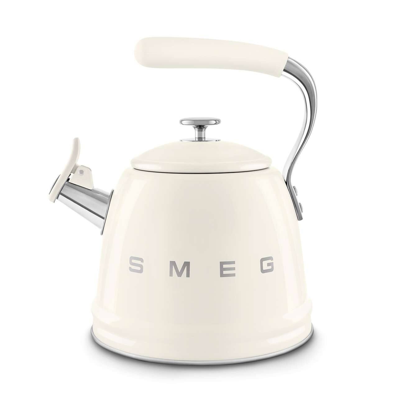 SMEG - CKLW2001 Whistling Kettle - Cream