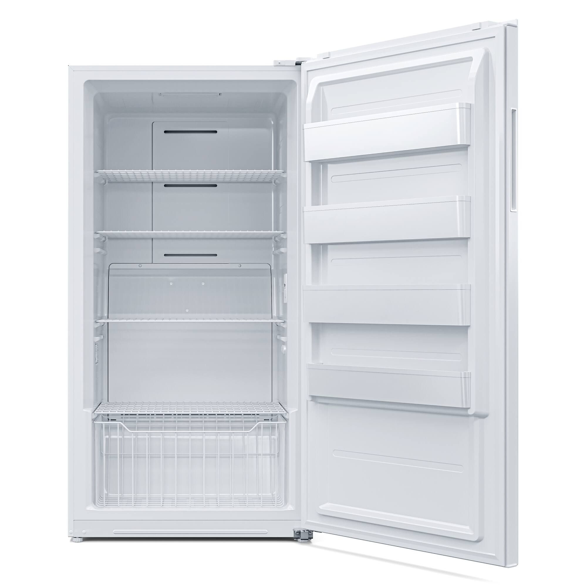 Alt View 3. Koolmore - 17 Cu. Ft Upright Freezer in White - RUF-17C - White.