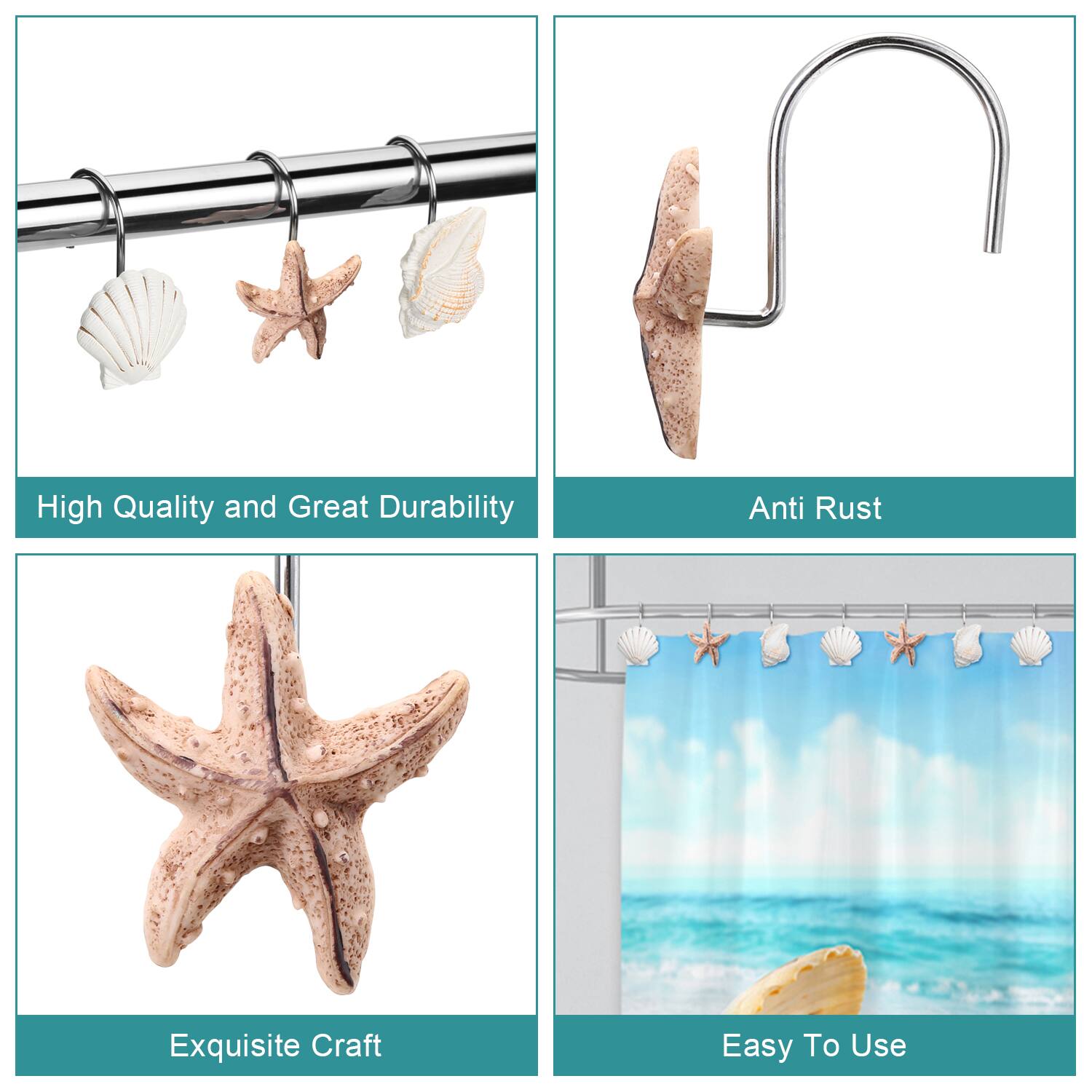 High Quality and Great Durability  
Anti Rust  
Exquisite Craft  
Easy To Use