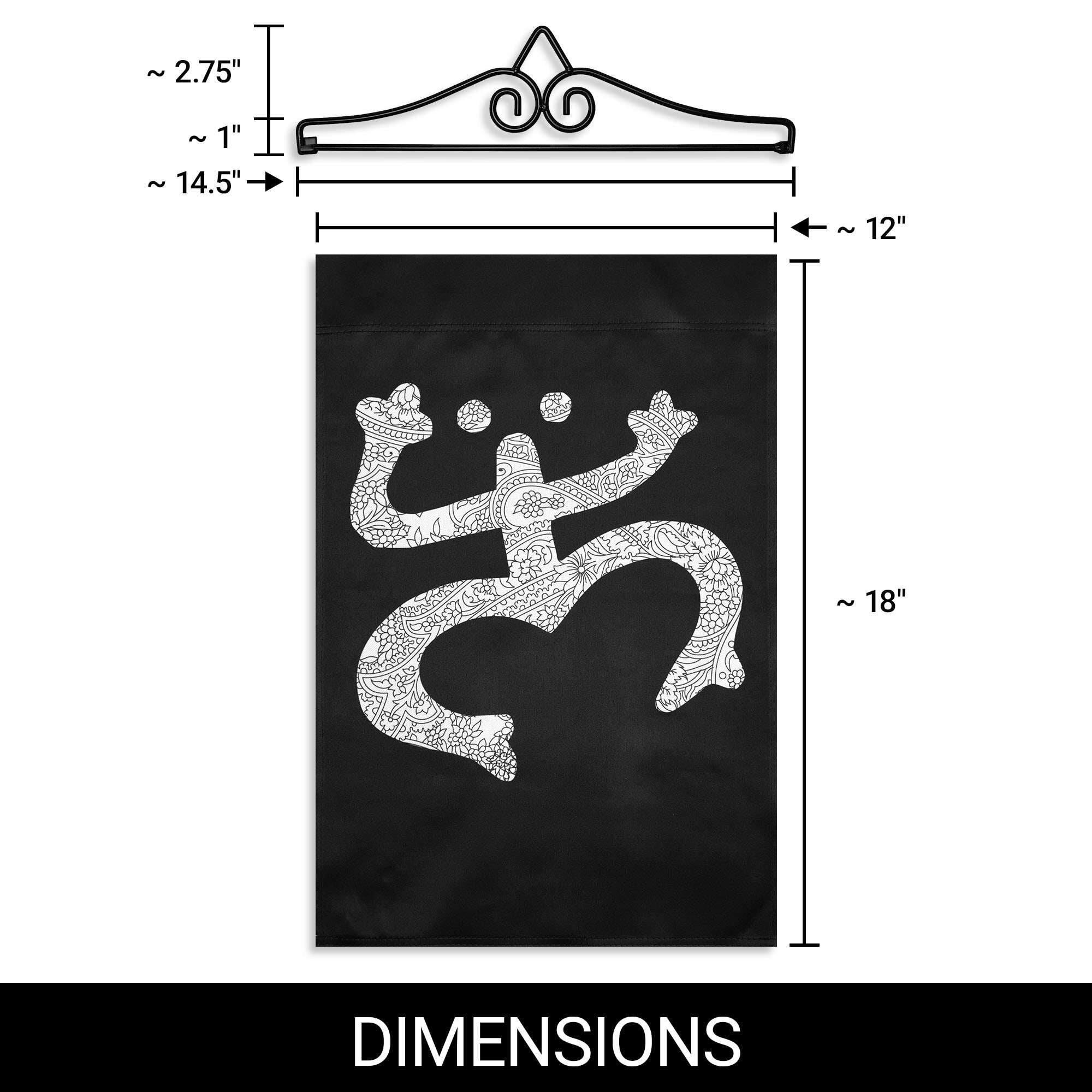 ~2.75"  
~1"  
~14.5"  
12"  
~18"  
DIMENSIONS