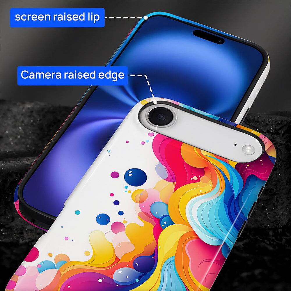 screen raised lip  
Camera raised edge