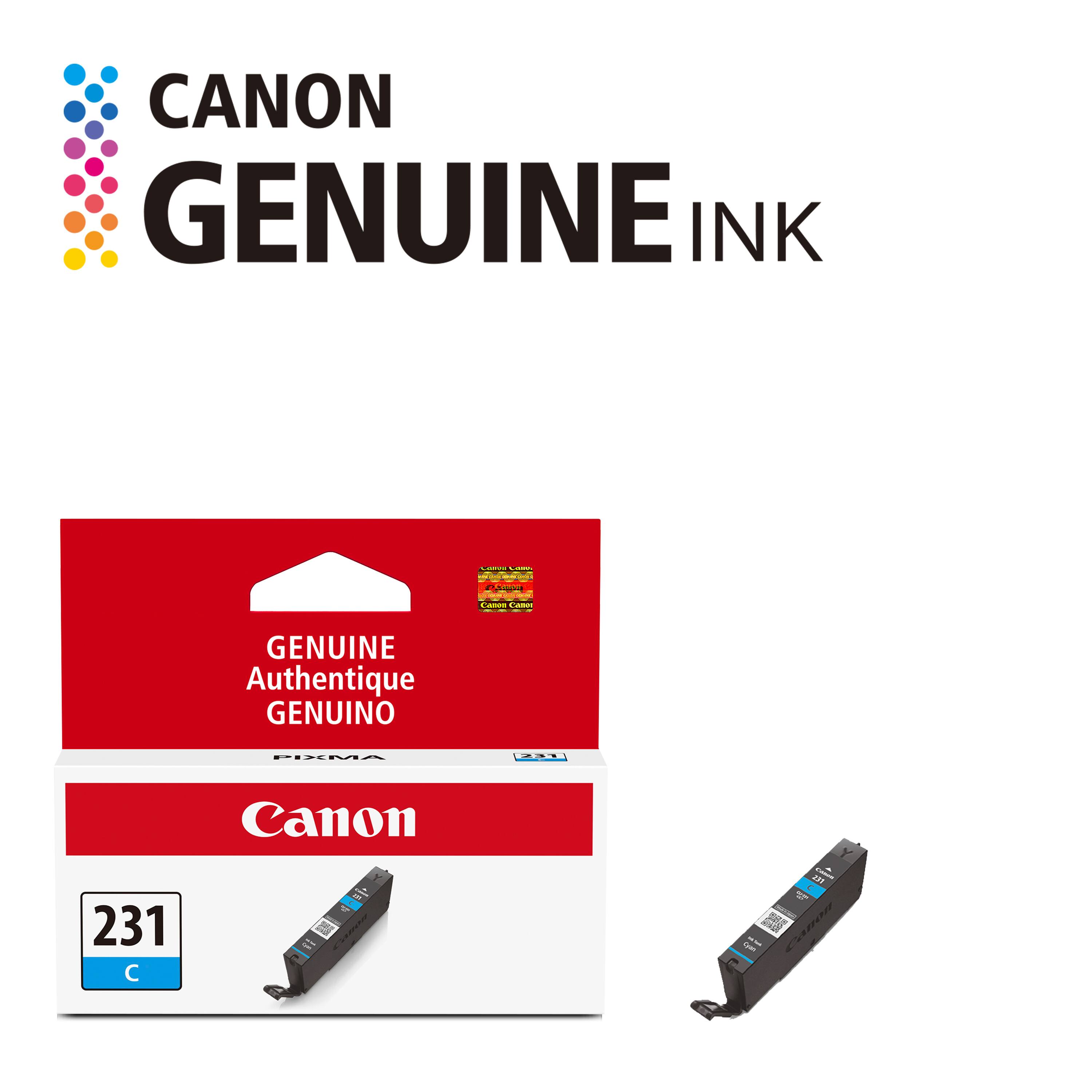 CANON GENUINE INK

CARDENTE CARSION

-
CASSE Canon

GENUINE Authentique GENUINO

PIXMA

231

Canon

231

(1)

1..5% 2015 Lavin The

231 C