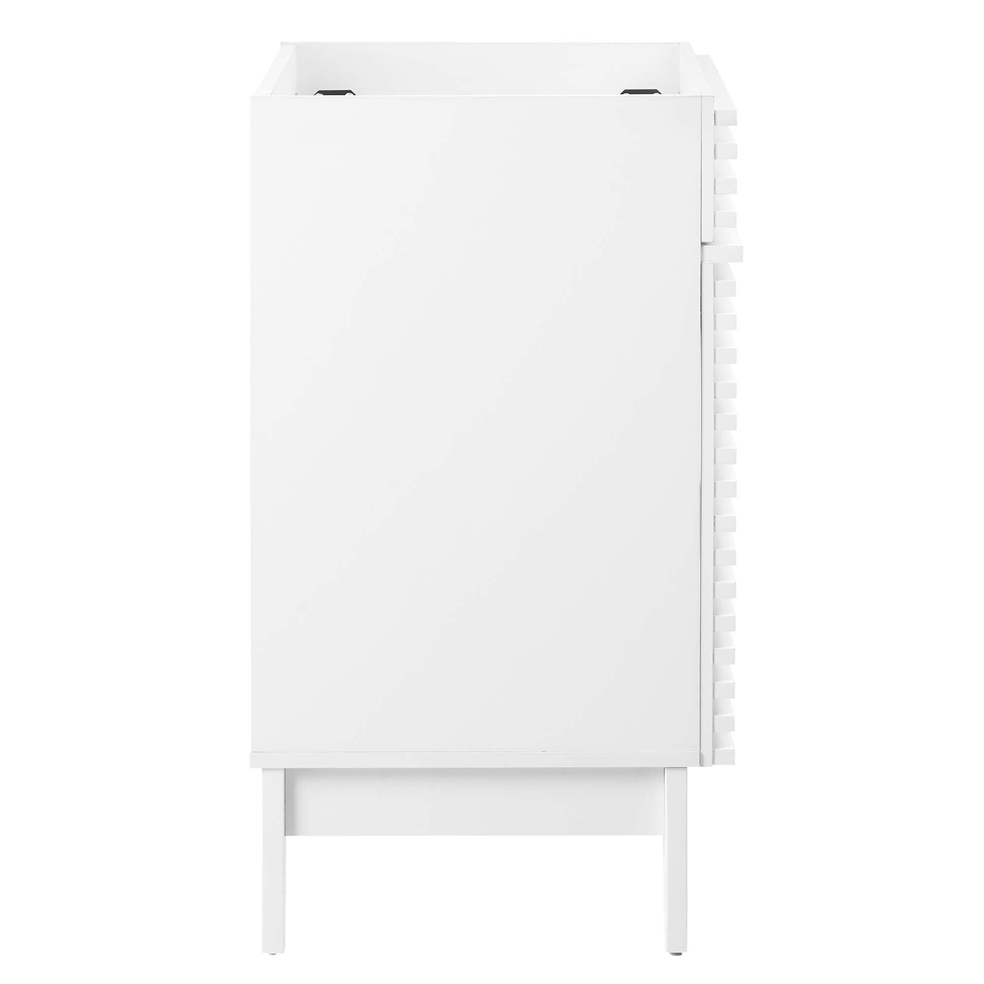 Back. Modway - Render 18" and 24" Bathroom Cabinets Basin Not Included - White.