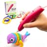 myFirst - 3dPen Make - Starter Kit 3D Pen for Kids, Wireless 3D Pen with 6 PLA Filament Colors Age 5-15 Years