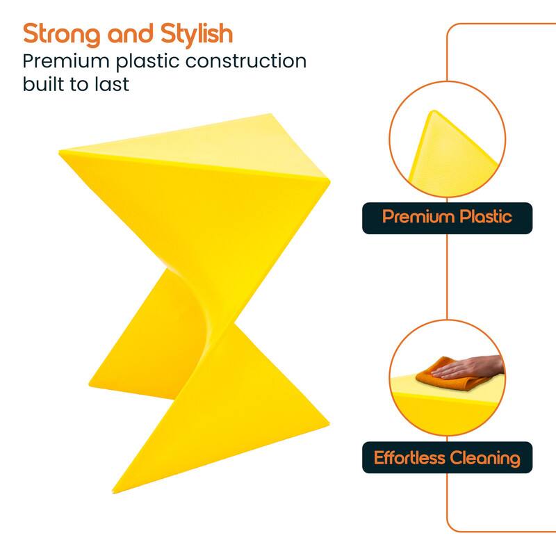 Strong and Stylish  
Premium plastic construction built to last  

- Premium Plastic  
- Effortless Cleaning