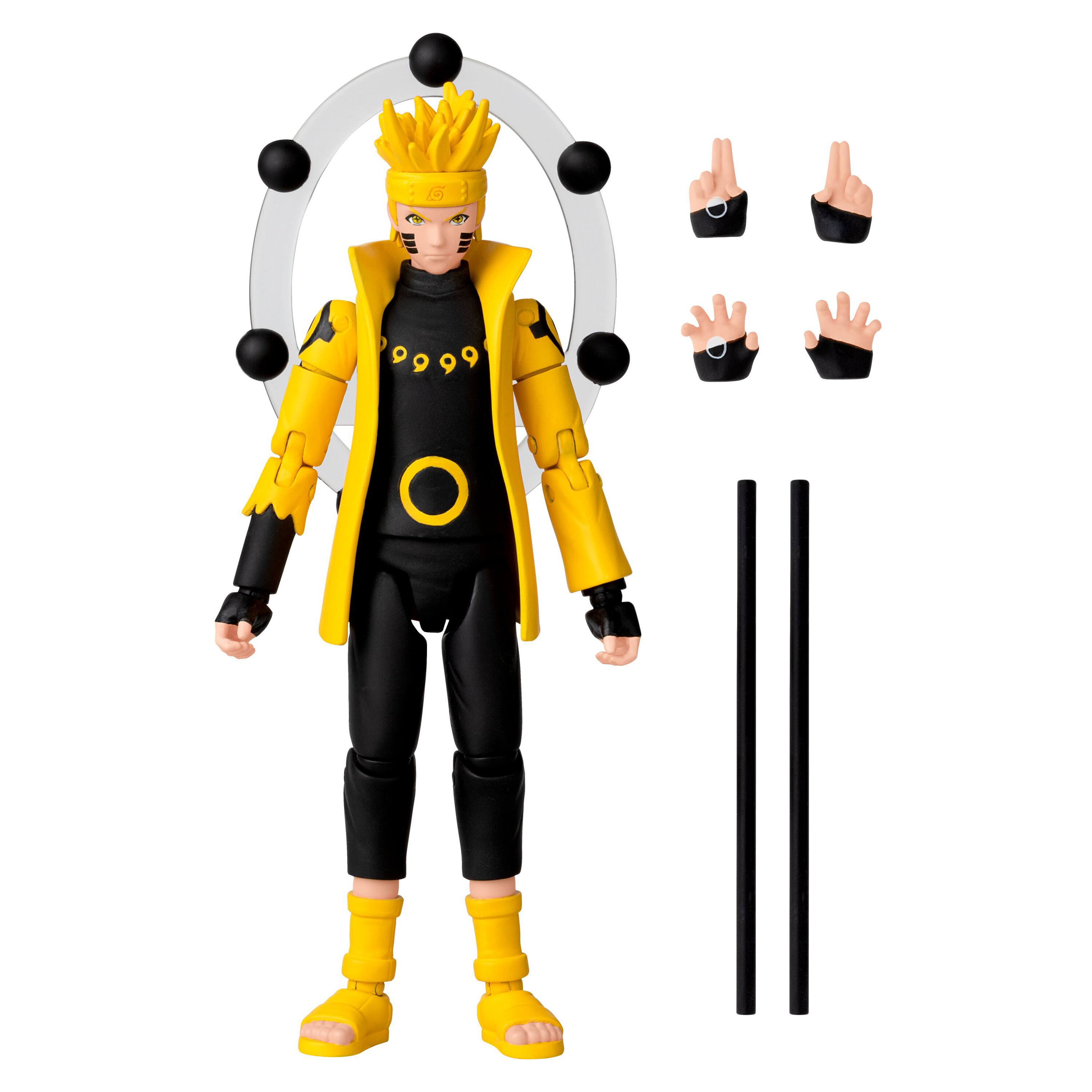 Bandai - Anime Heroes Naruto 6.5" Action Figure - Uzumaki Naruto Sage of Six Paths Mode