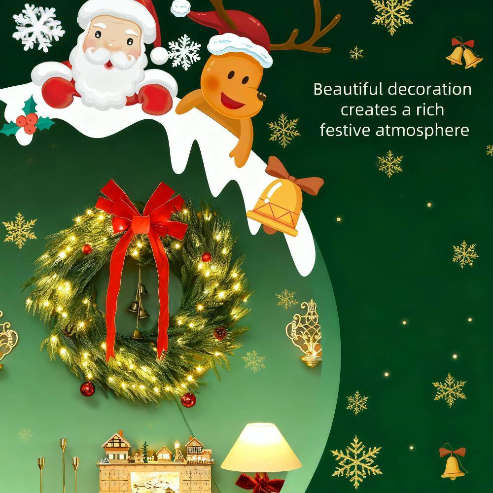 Beautiful decoration creates a rich festive atmosphere