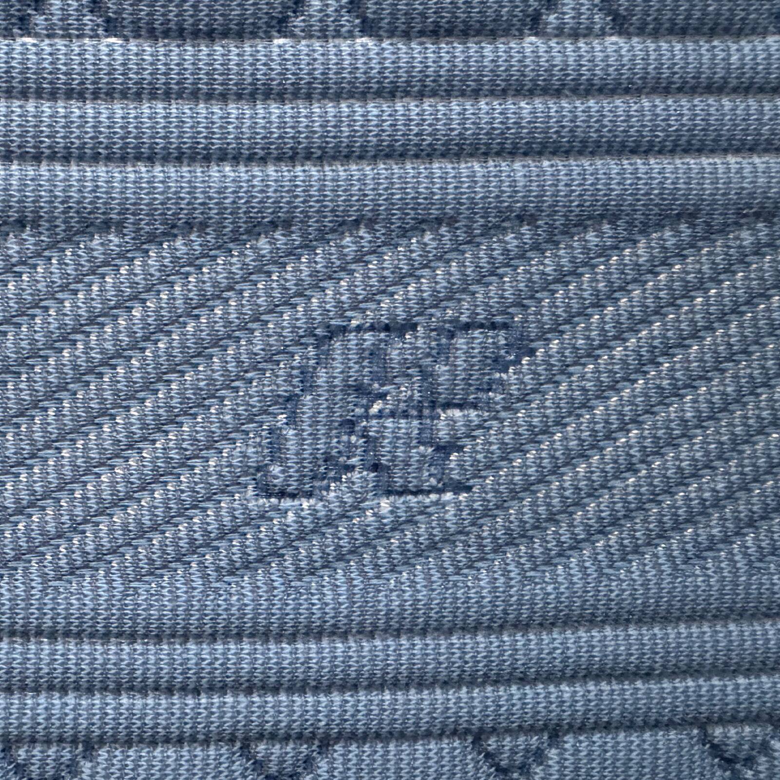Left. FED Fitness - 10 Inch Queen Size Mattress High Density Sponge Medium Firm Comfortable Bed Mattress - White/Blue.