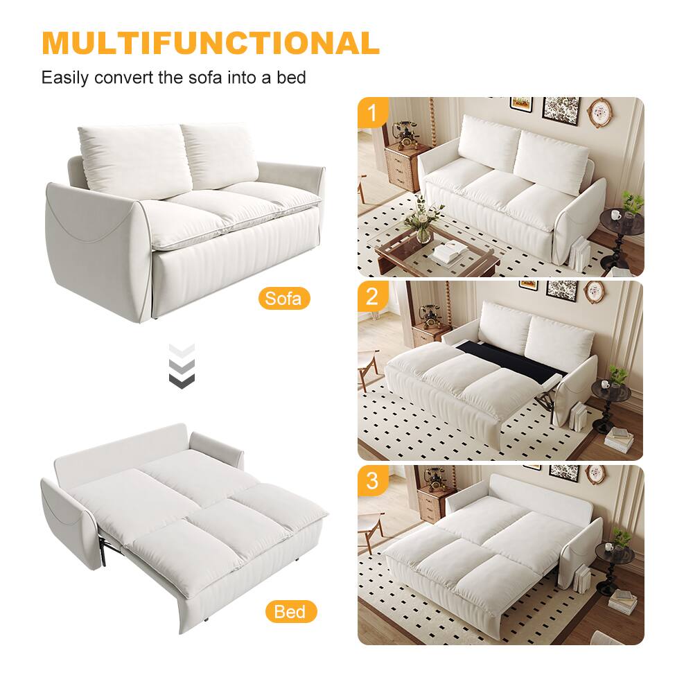 MULTIFUNCTIONAL  
Easily convert the sofa into a bed  

1  
2  
3  

Sofa  
Bed