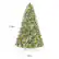 The text on the image indicates the dimensions of the Christmas tree as follows:
- Height: 7.5 feet
- Width: 58 inches